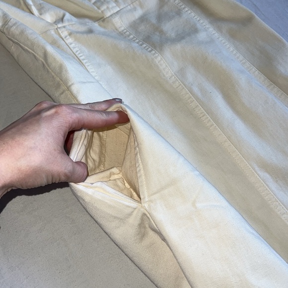 Free People Ivory 100% Cotton Bodycon Dress Size Small NWT - Picture 7 of 9